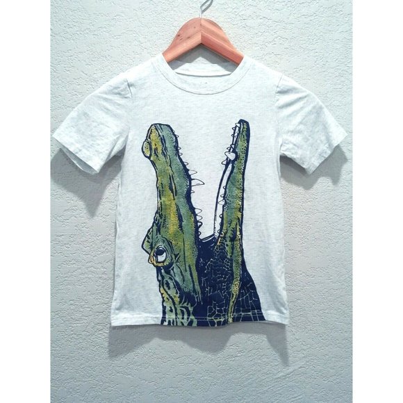 Carter's Other - 👍 2/$10 - Carter’s KIDS Boys Sz 8/8A Alligator Short Sleeve Graphic Shirt